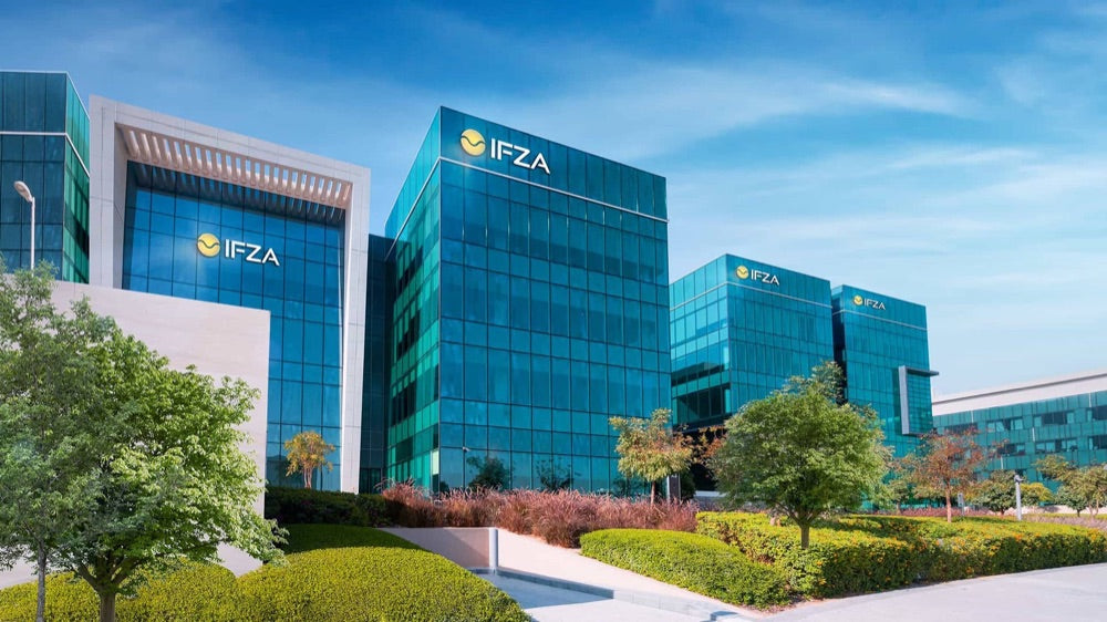 IFZA Dubai free zone building